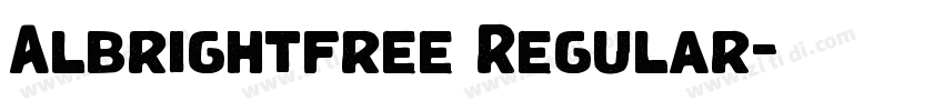 Albrightfree Regular字体转换 Albrightfree Regular字体转换